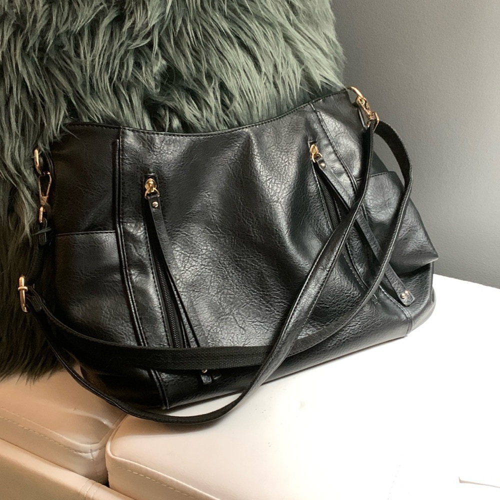 Women Hobo Purse/Handbag Vegan Leather Satchel Adjustable Shoulder Bag Tote